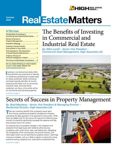 Summer 2024 Real Estate Matters
