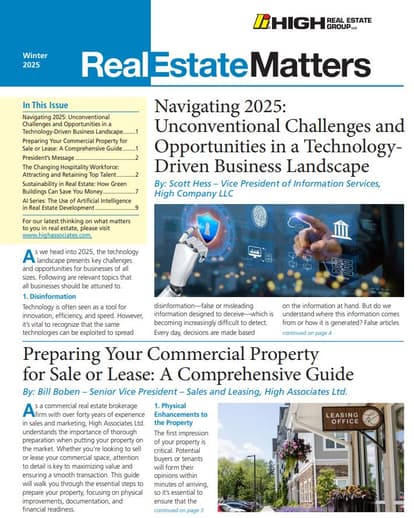 Winter 2024-2025 Cover of Real Estate Matters